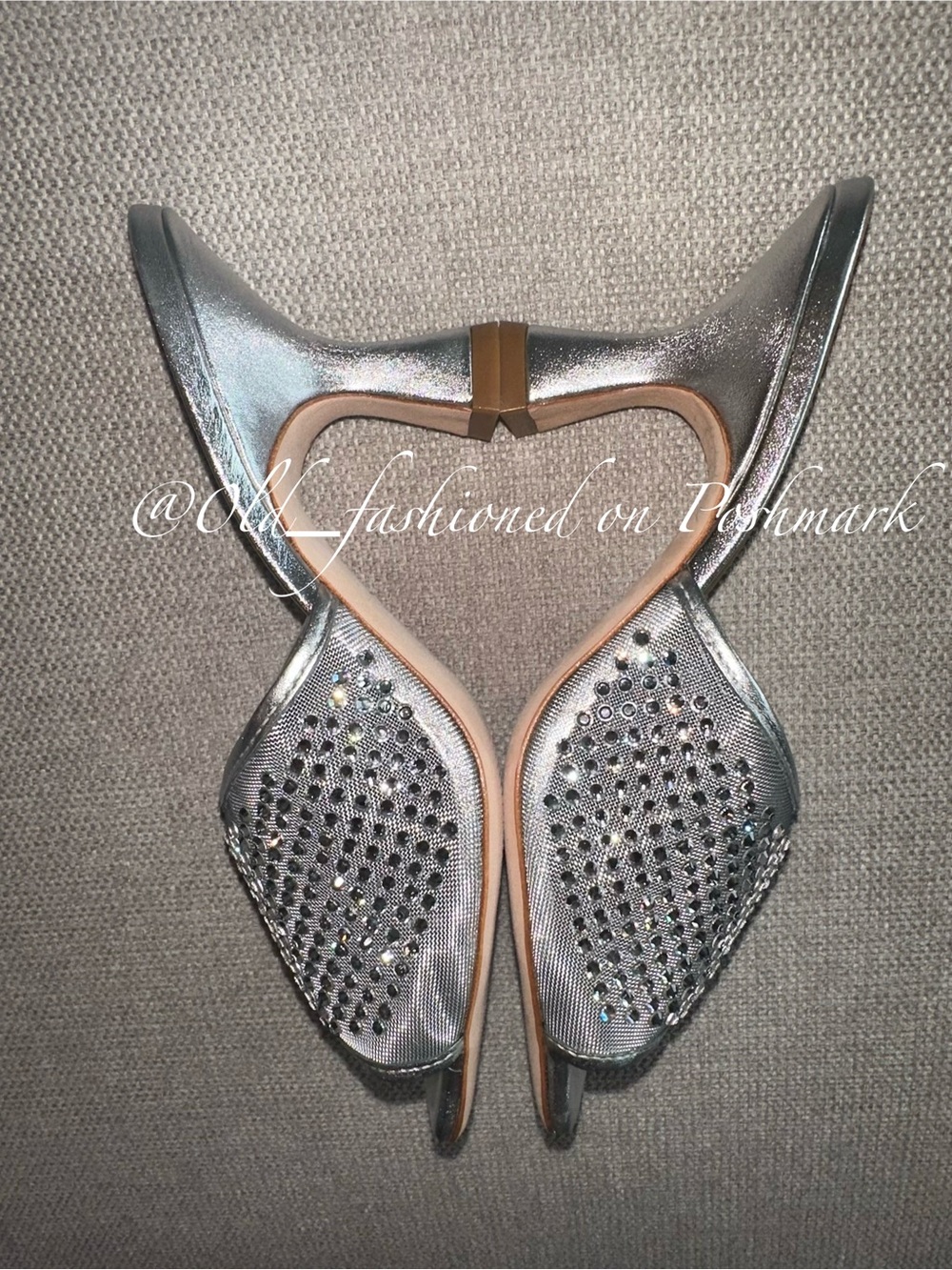 REFORMATION Mirage Rhinestone Heeled Sandals - Picture 8 of 13